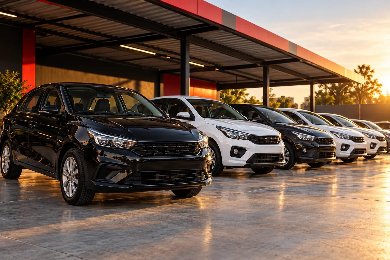 Frota de veículos para motoristas de aplicativo da X8 Locações